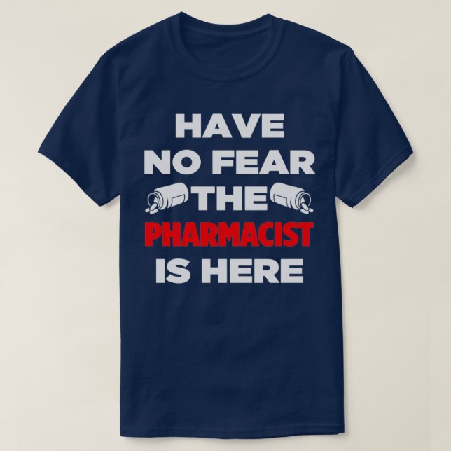 The Pharmacist T Shirt (Design framsida)