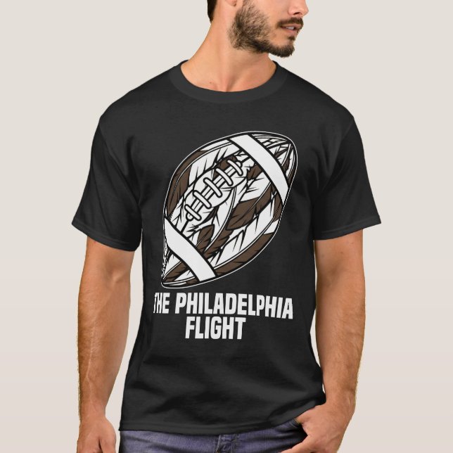 THE PHILADELPHIA FLIGHT - PHILADELPHIA FOOTBALL T SHIRT (Framsida)