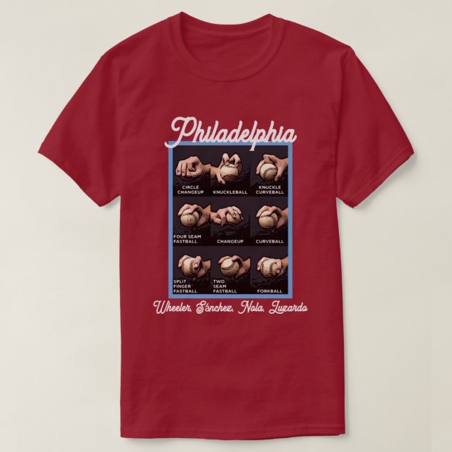 THE PHILADELPHIA-KASTET T SHIRT (Design framsida)
