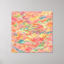 The Phoenix's Flight to Paradise Canvastryck