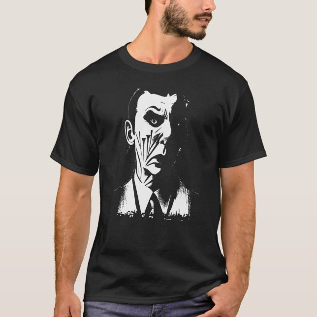 The Physics and Math Vampire Arises Teacher Hallow T Shirt (Framsida)