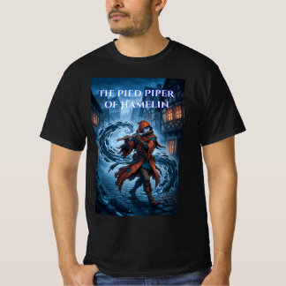 The Pied Piper of Hamelin Dark Fantasy Fairytale T Shirt