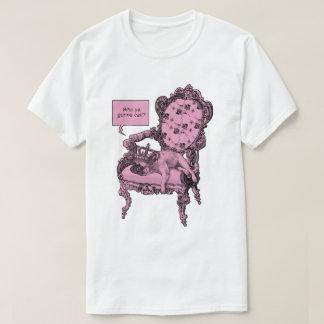 The Pink Frenchie Queen T Shirt