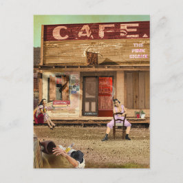 The Pink Snake Vykort