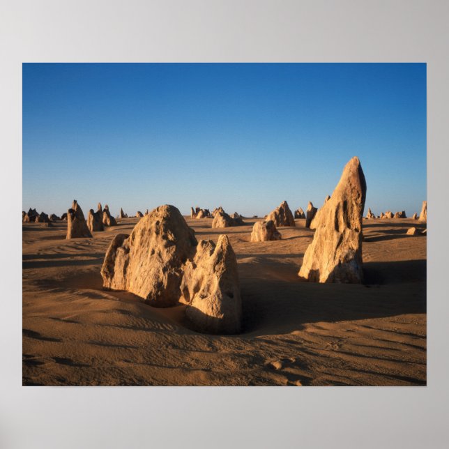 The Pinnacles öknen Nambung Nationalpark Poster (Framsidan)
