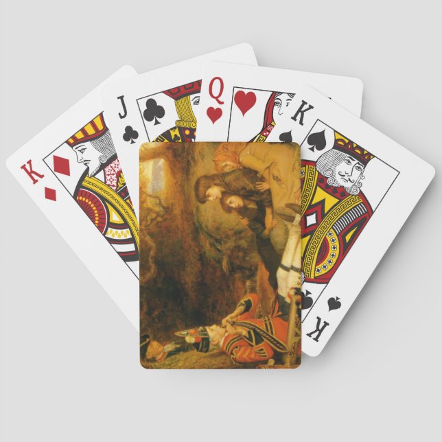 The Piper (av John Everett Millais) Casinokort (Baksidan)