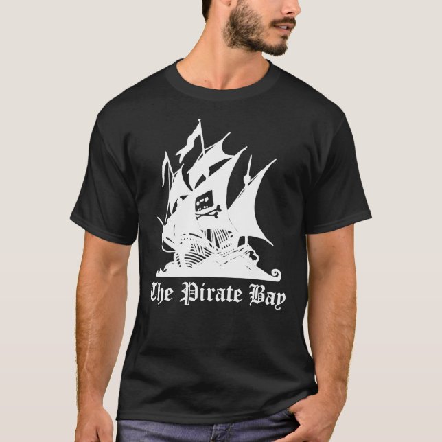 The Pirate Bay Shirt Essential T-Shirt (Framsida)