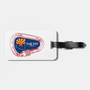 The Pit Flagstaff Arizona Klättring Carabiner Bagagebricka