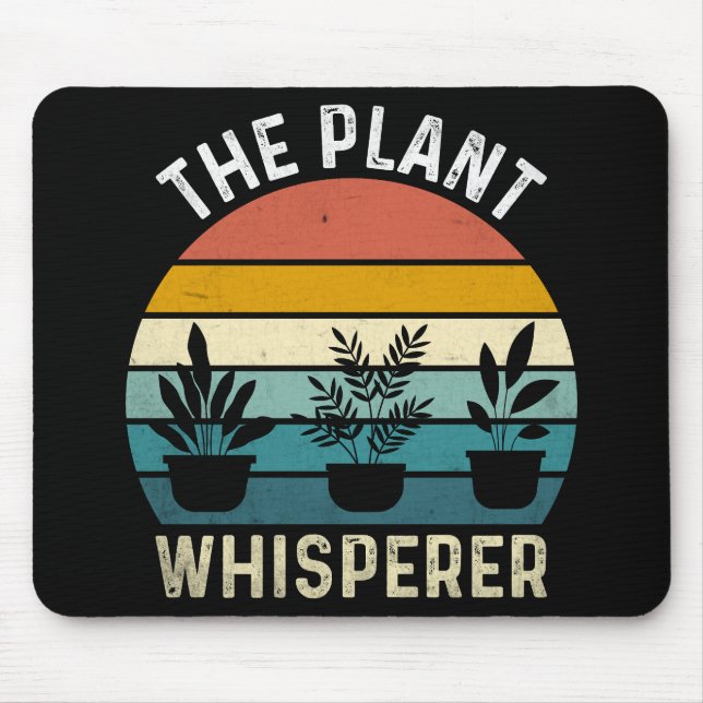The Plant Whisperer Funny Musmatta (Framsidan)