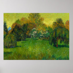The Poet's Garden, 1888 av Vincent van Gogh Poster
