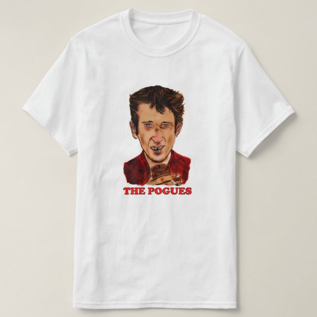 THE POGUES T SHIRT (Design framsida)
