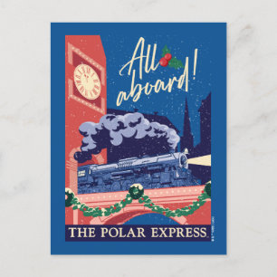 The Polar Express - Alla ombord! Helg Vykort