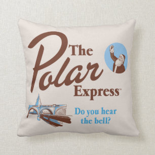 The Polar Express "Hör du klockan" Retro Kudde
