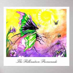 The Pollination Promenade Konsttryck Poster