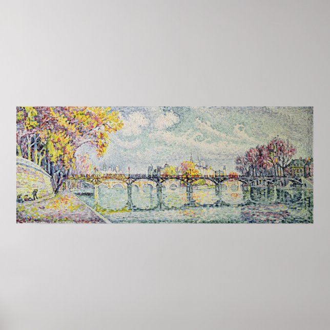 The Pont des Arts, 1928 Poster (Framsidan)