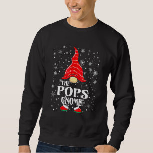 The Pops Gnome Matchande Familj Jul Pyjamas Lång Ärmad Tröja