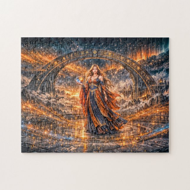 The Portal Mistress – Epic Fantasy Puzzle Pussel (Horisontell)