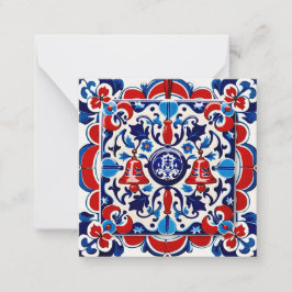 The Portuguese Tile and the Christmas Bell Anteckningskort