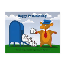 The Postcrossing Post Ko Postkort