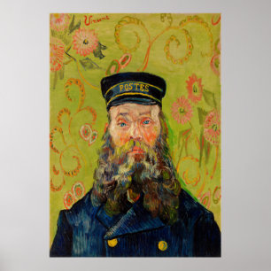 The Postman  by Vincent Van Gogh Poster
