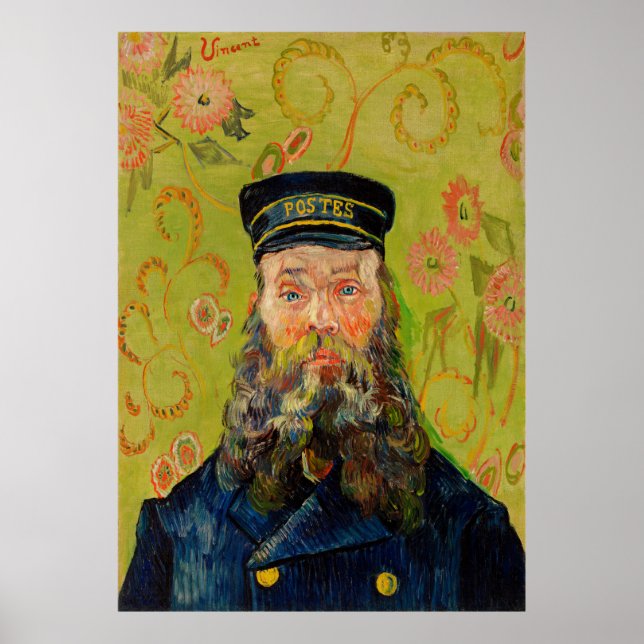 The Postman  by Vincent Van Gogh Poster (Framsidan)