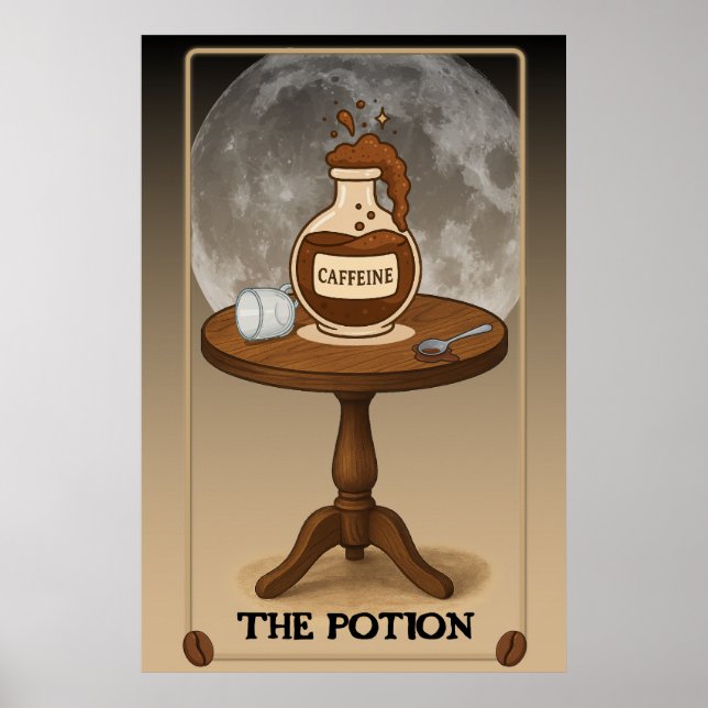 The Potion Tarot Card Poster (Framsidan)