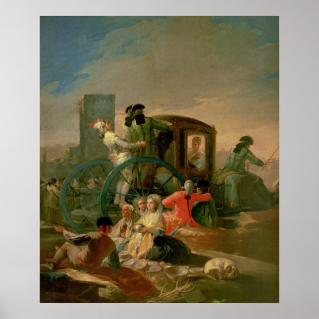 The Pottery Vendor, 1778 Poster (Framsidan)