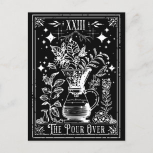 The Pour Over Kaffe Tarotkort Vykort