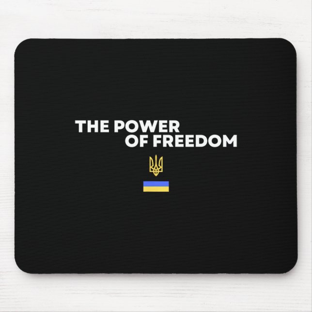 The Power Of Freedom Trident Ukrainian Flag Symbol Musmatta (Framsidan)