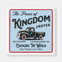 The Power of Kingdom Prayer - 2-tums Magnet