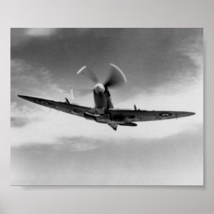 "The Power & the Glory" - Supersea Spitfire WW2 Poster