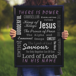 The Powerful Name of Jesus Kristna Poster