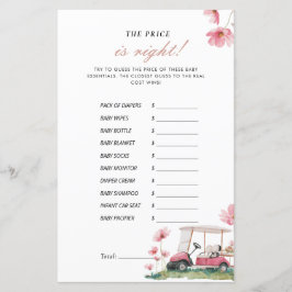 The Price is Right Let's Par-tee Baby Shower-spel