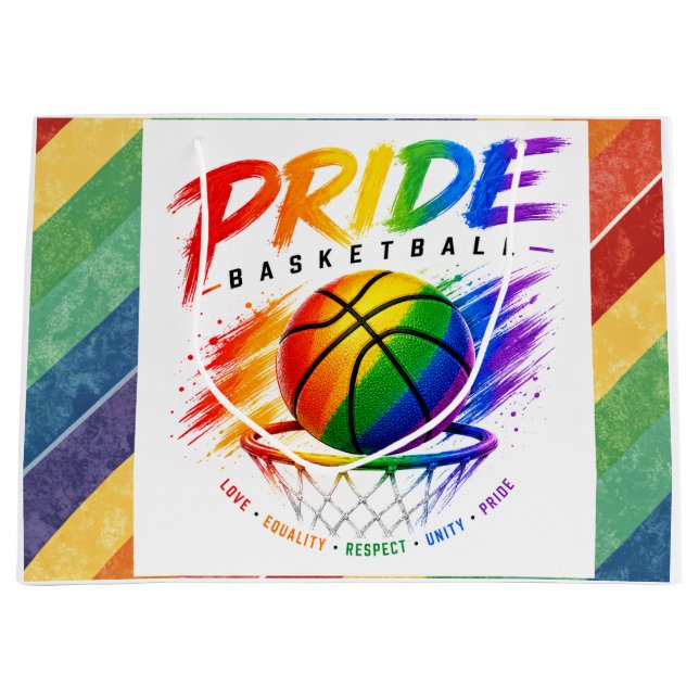 The Pride Basket Regnbågsinspirerad Design (Framsidan)