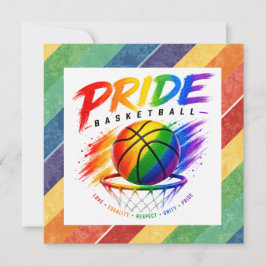 The Pride Basket Regnbågsinspirerad Design Julkort
