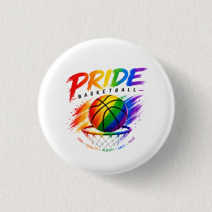 The Pride Basket Regnbågsinspirerad Design Knapp