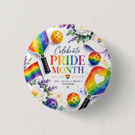 The Pride Pickleball Rainbow-tema Knapp