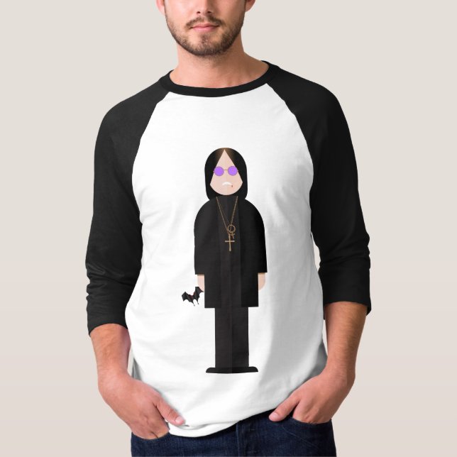 The Prince of Darkness – Baseball T-shirt (Framsida)