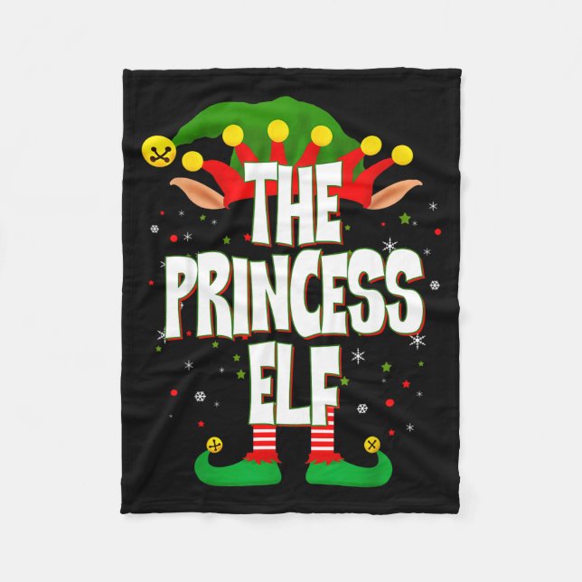 The Princess Elf Christmas  Fleecefilt (Framsidan)