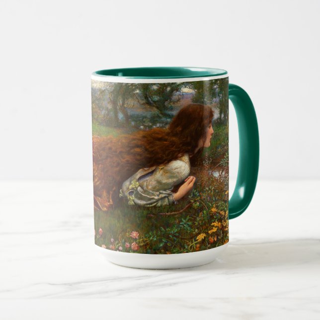 The Princess Out of School by Edward Robert Hughes Mugg (Framsida höger)