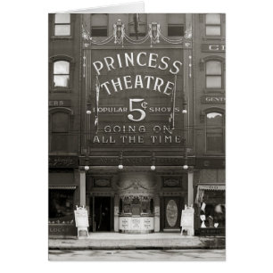 The Princess Theatre, 1910 Hälsningskort