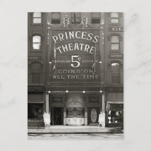 The Princess Theatre, 1910 Vykort