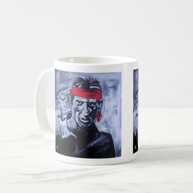 The Prisoner Painting by Alfred Fox  Kaffemugg (Framsida vänster)