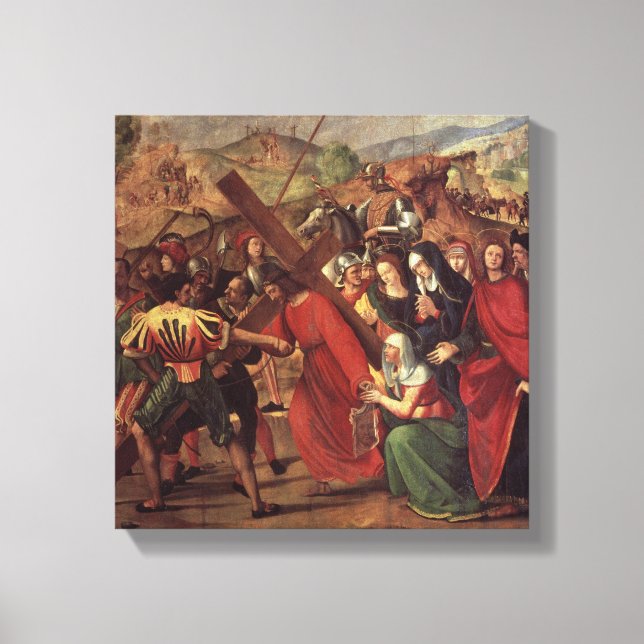 The Procession to Calvary, 1505 Canvastryck (Framsida)