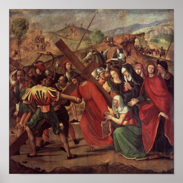 The Procession to Calvary, 1505 Poster (Framsidan)
