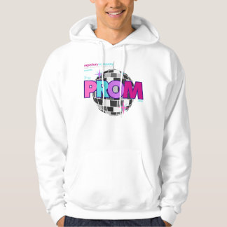 The Prom Over Head Hoodie Vit Unisex