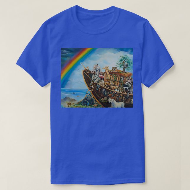 The Promise Noahs Ark by Sonia Finch T Shirt (Design framsida)