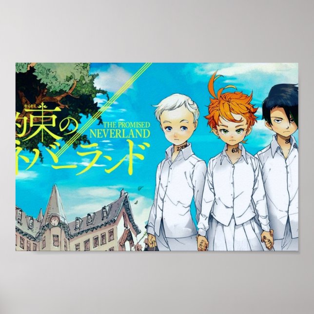 The Promised Neverland Standard Poster (Framsidan)