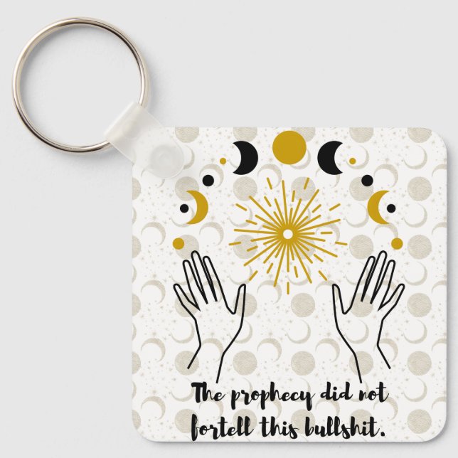 The Prophecy Lied Keychain Nyckelring (Framsida)