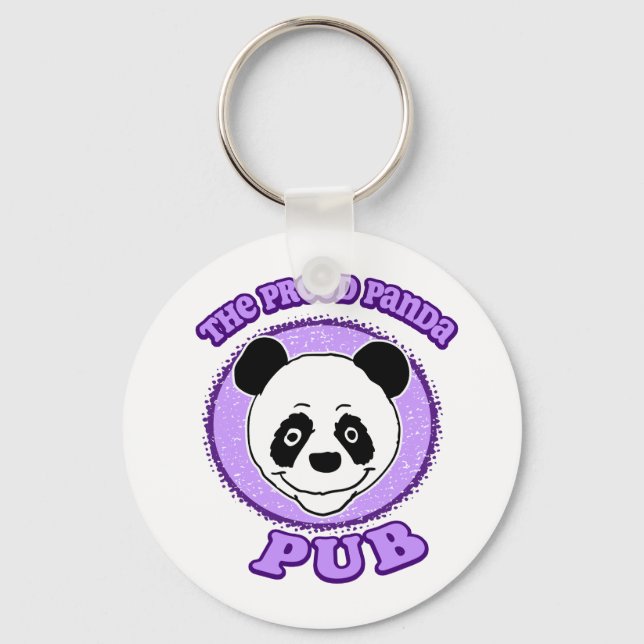 The Proud Panda Pub Nyckelring (Framsida)